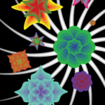 geometric flowers